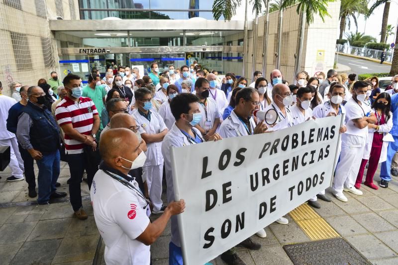 Manifestación de los médicos de urgencias