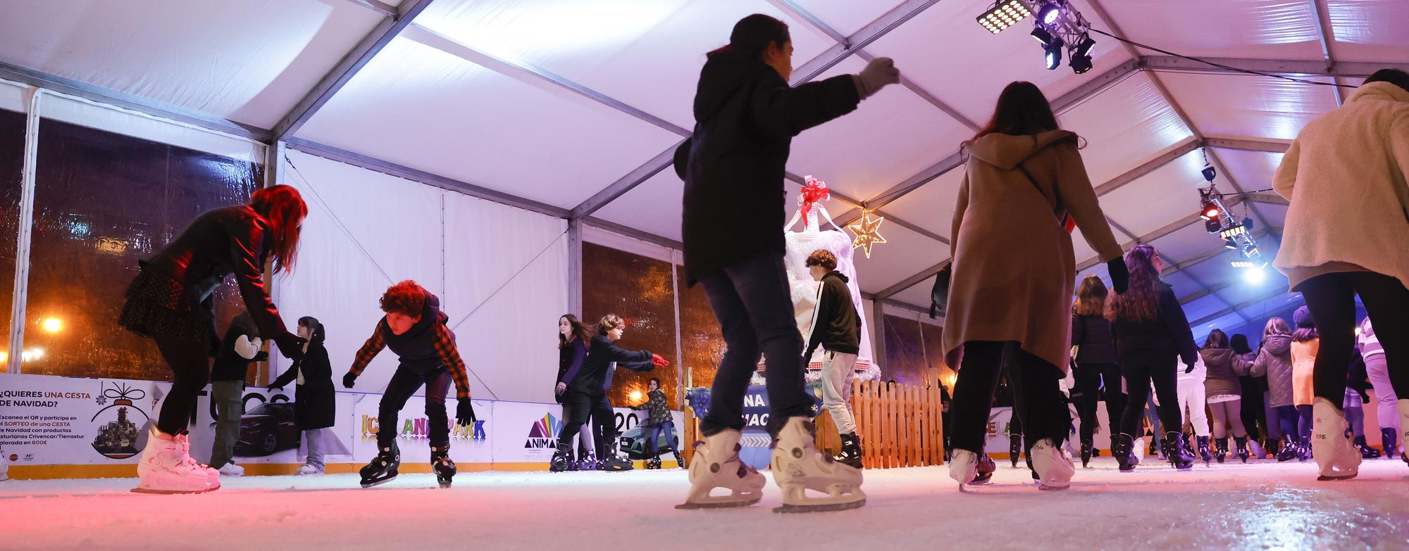 EN IMÁGENES: Ambiente navideño en Oviedo