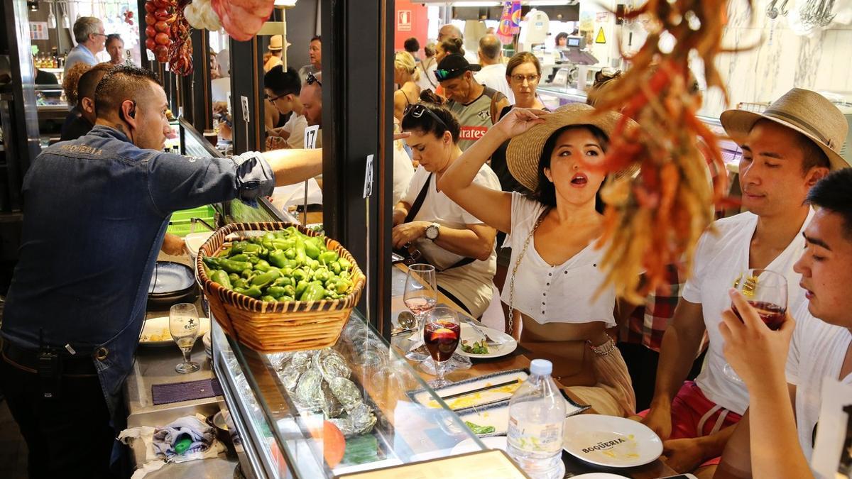 Bar Boqueria: platillos 'top' en el mercado