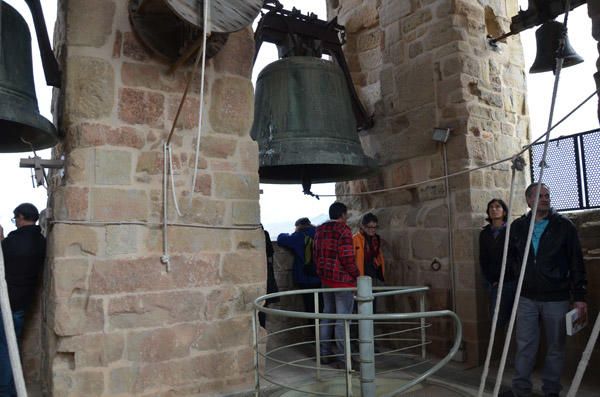 Visita a la teulada de la Catedral de Solsona