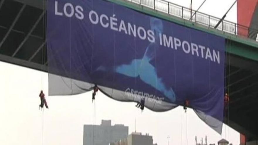 Greenpeace pide la protección de los océanos