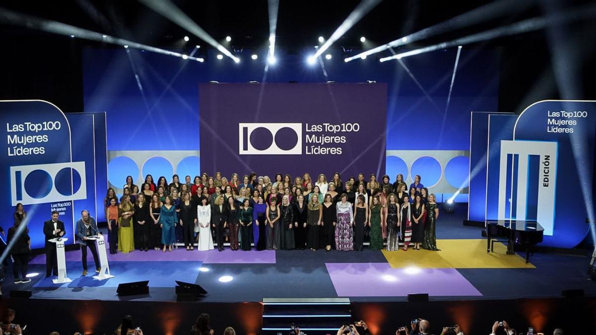 Gala de 'Las Top 100 Mujeres Líderes'.