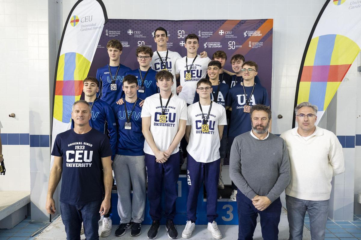 El equipo de CEU Cardenal Herrera logró varias medallas en la competición.