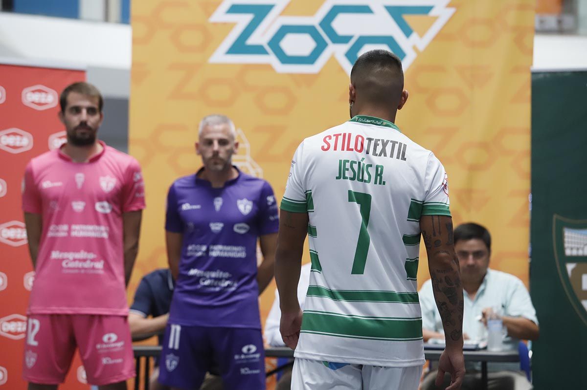 Las nuevas camisetas del Córdoba Futsal Patrimonio de la Humanidad