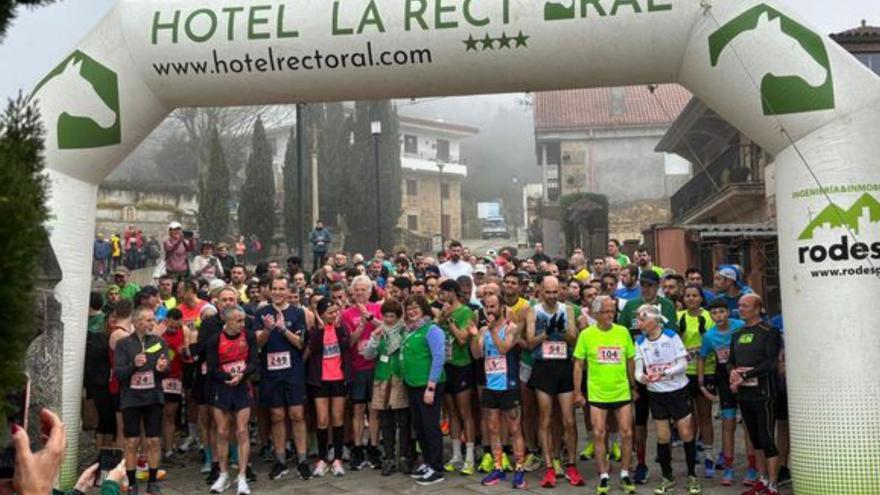Salida de la carrera en Mos.