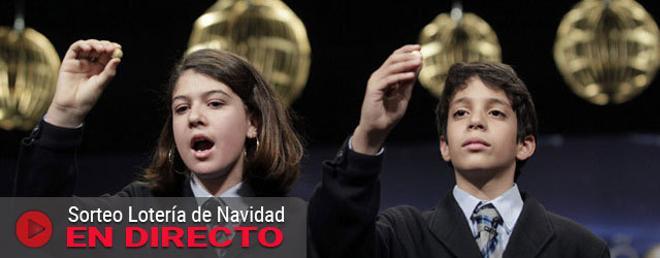 Lotería de navidad en directo