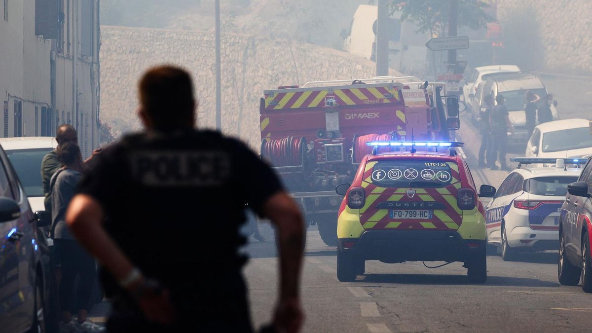 Marsella, la segunda ciudad de Francia, asediada por un violento incendio forestal