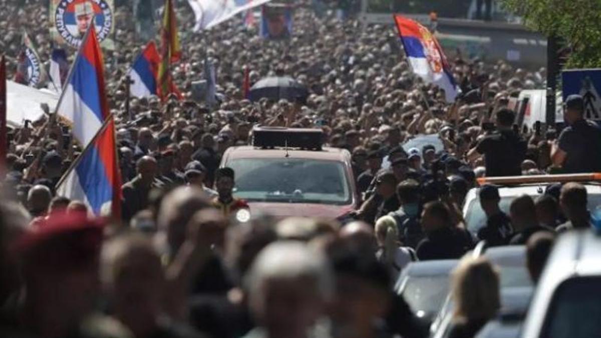Photo: regio7.cat Serbia Sparks International Outrage After Burying Genocidal General Ratko Mladic With Military Honors