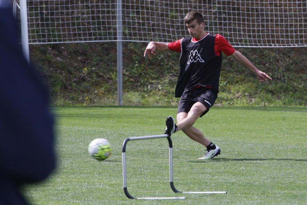 Entrenament del Girona FC (6/4/16)