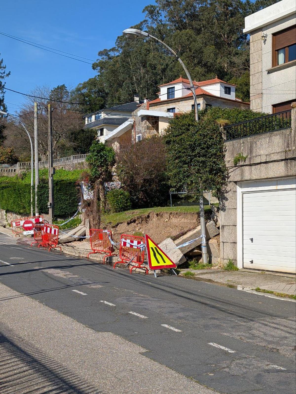 Muro cedido en Avenida Doña Fermina
