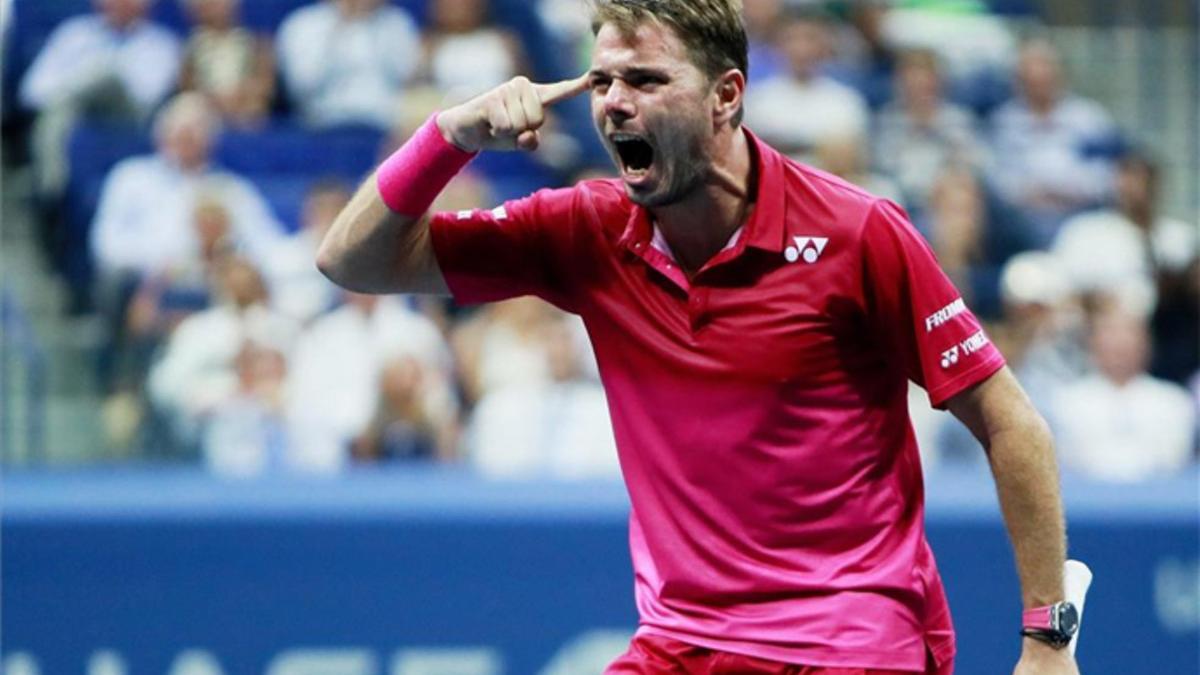 Stan celebra el triunfo en Flushing Meadows