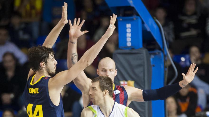 Fran Vázquez, en el Palau.