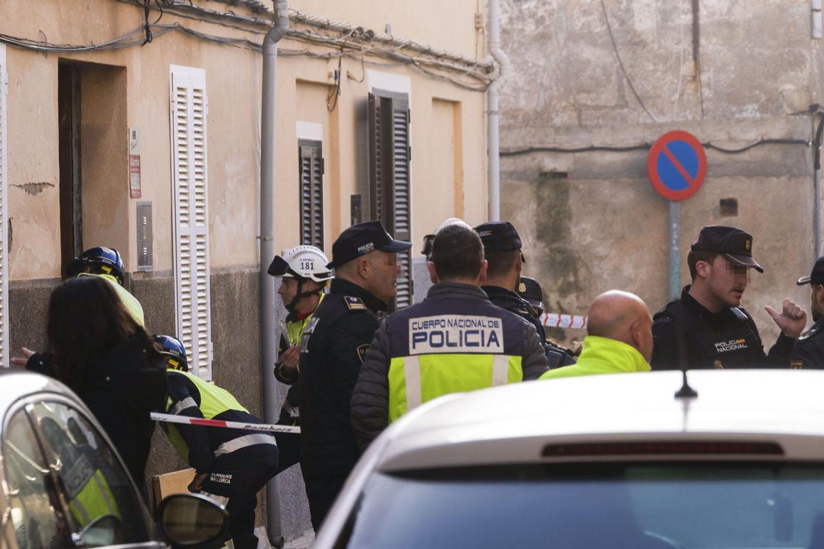 Derrumbe mortal en Manacor