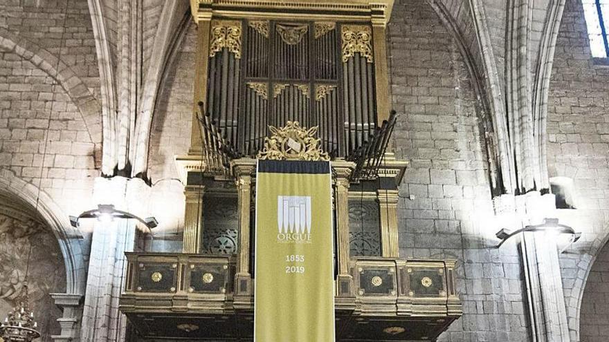 L&#039;orgue presideix la catedral de Solsona