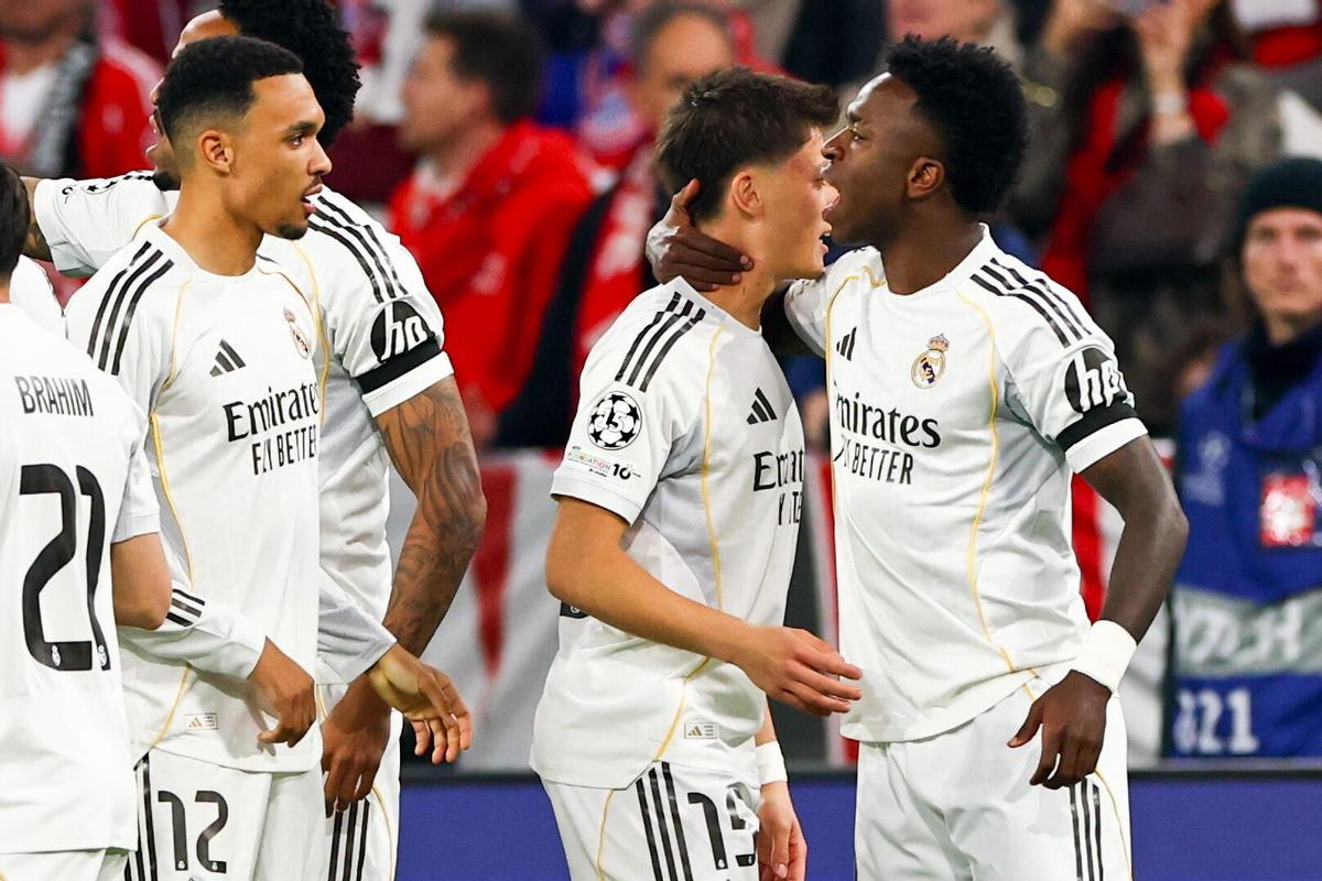 Champions League: Bayern - Real Madrid, en imágenes.