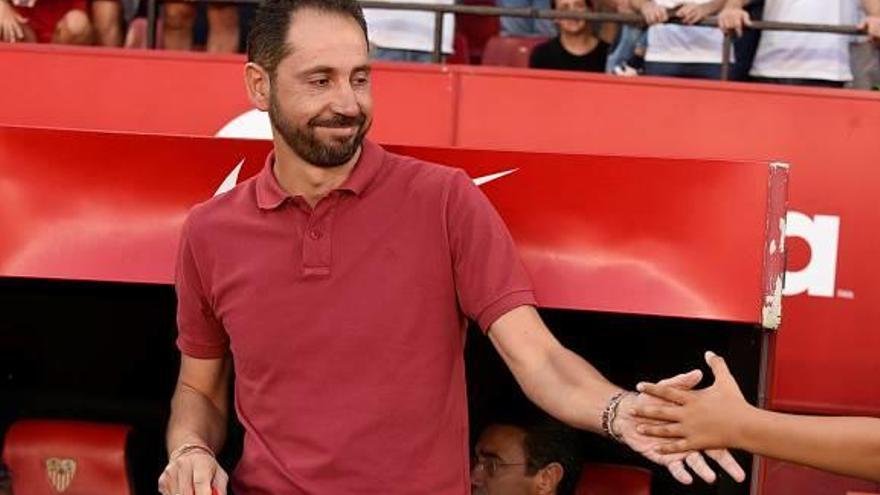 Pablo Machín, entrenador del Sevilla.