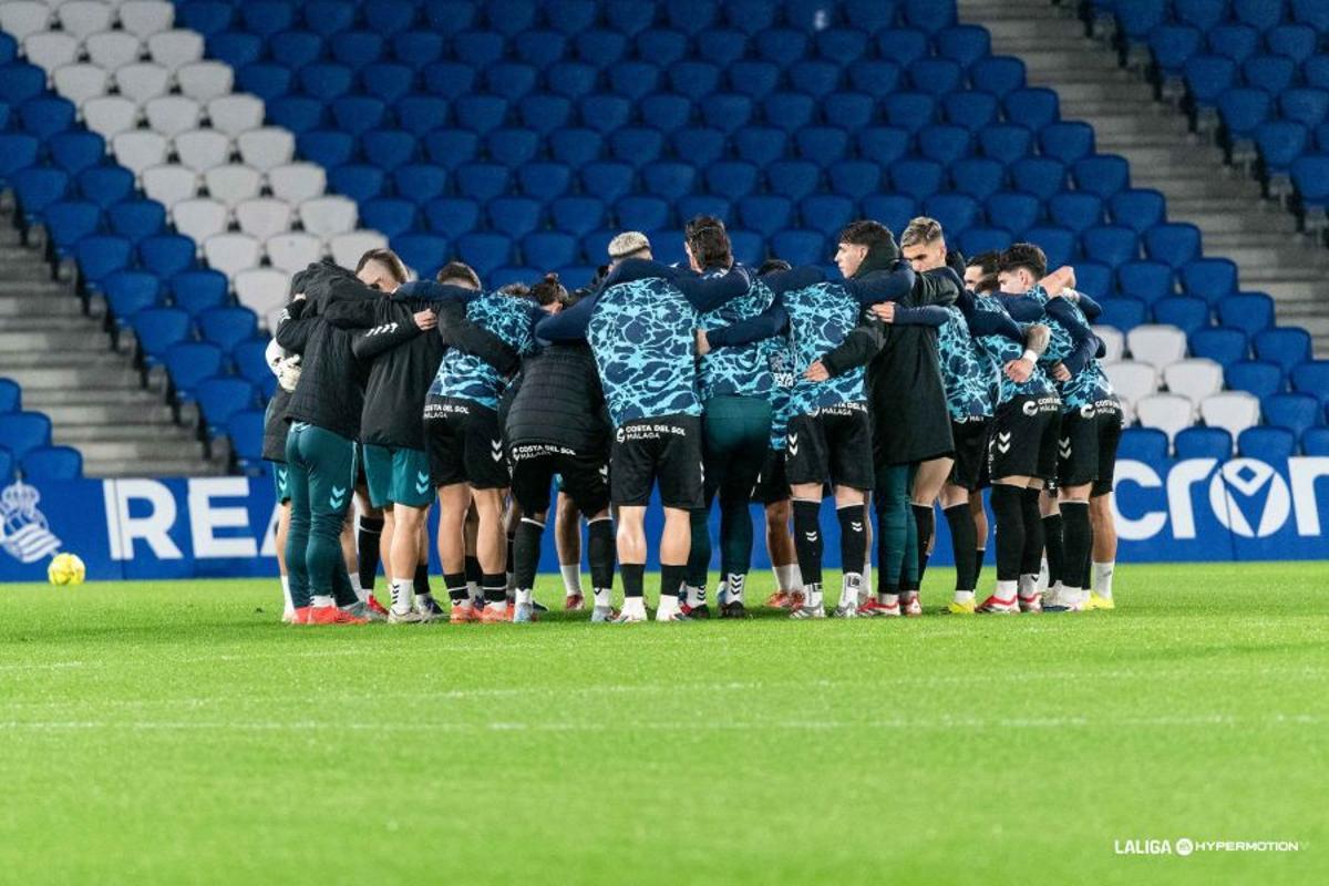 Real Sociedad B - Málaga CF, en imágenes