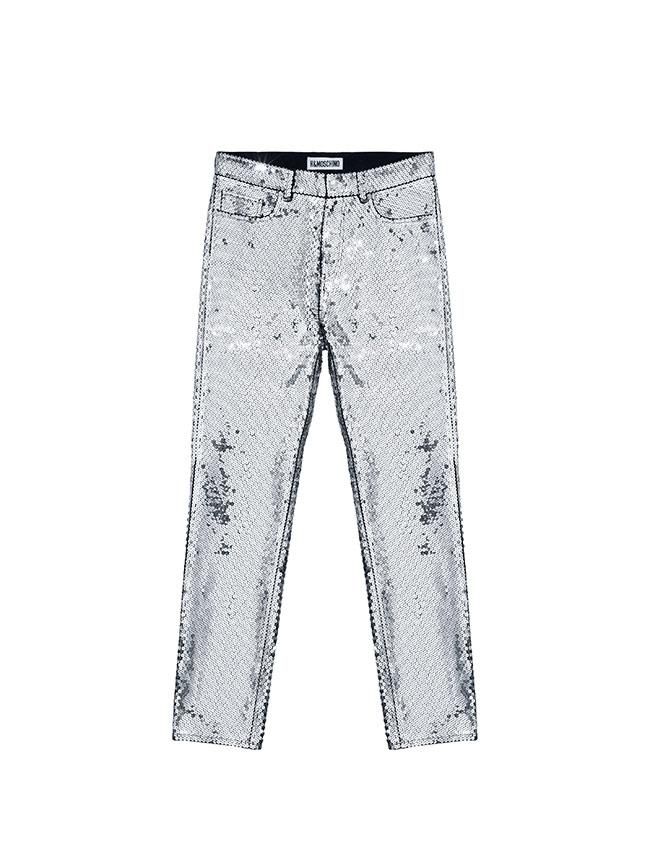 Todas las imágenes de la colección de Moschino x H&M: pantalón lentejuelas