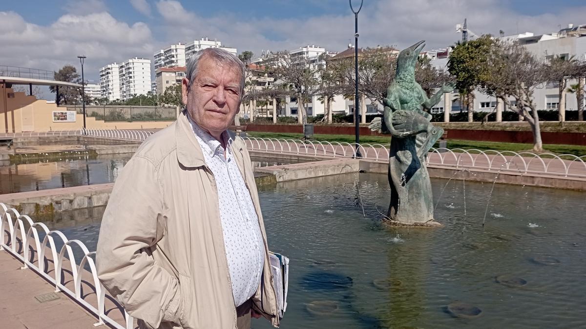 José Antonio Sierra, promotor del Círculo de Amigos del Parque del Oeste.