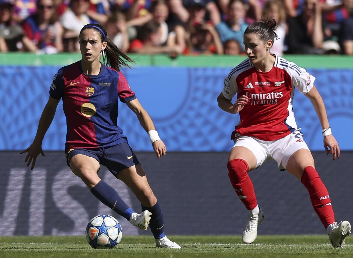 Les imatges de lArsenal - Barça de la final de la Champions femenina