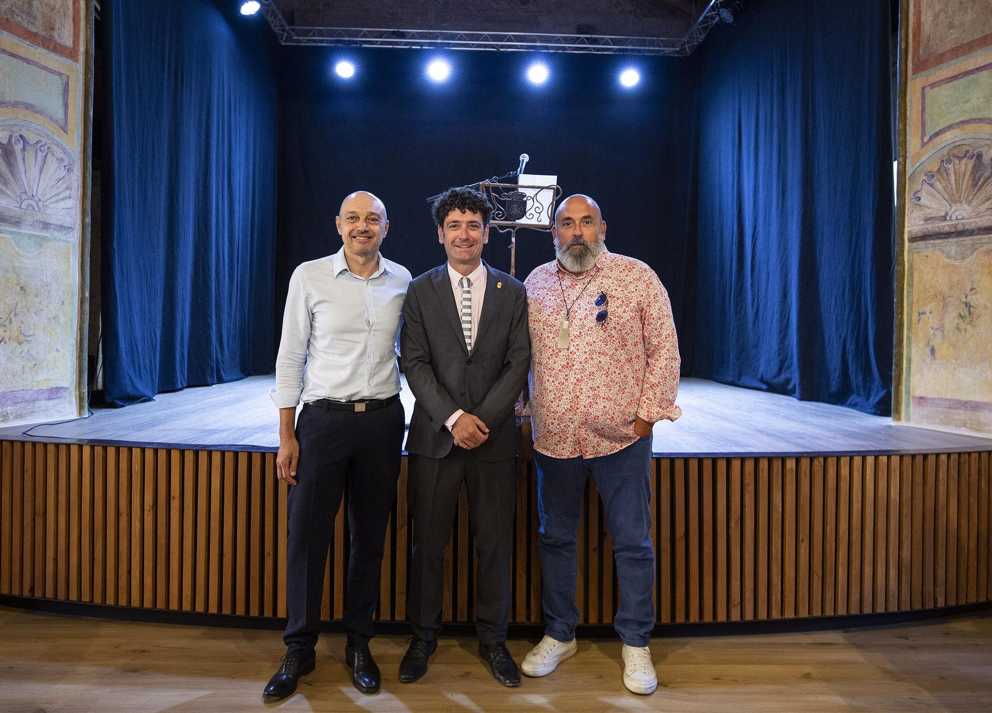 Así ha sido la inauguración del teatro modernista del Palau-Castell de Betxí