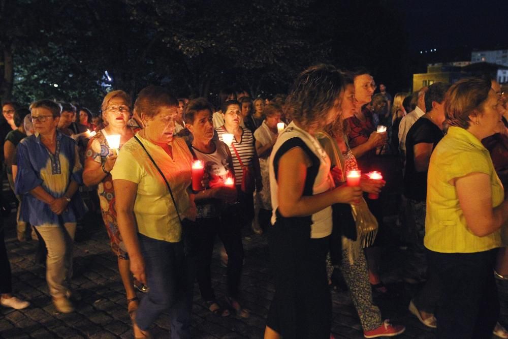 "Procesión de la Luz" en Ourense