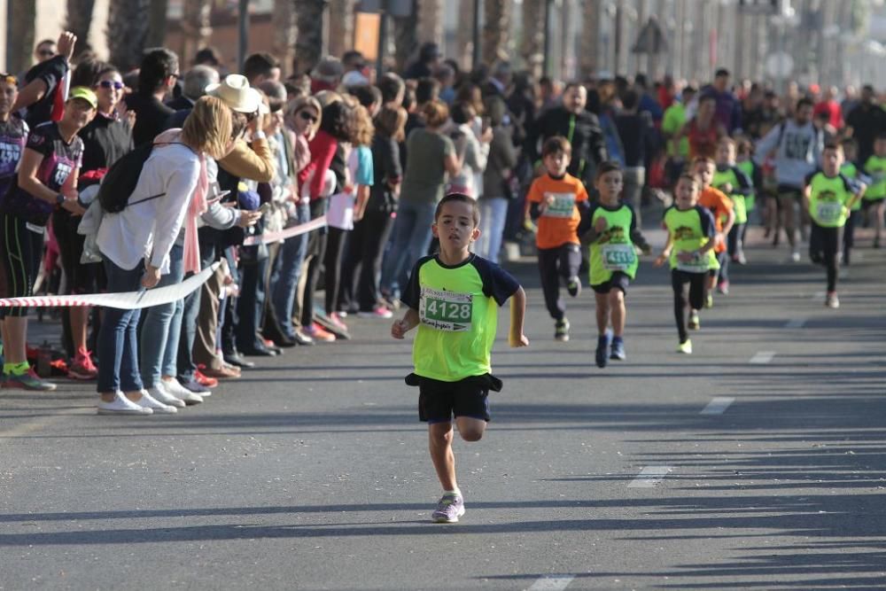 1/4 milla en categorías Benjamín y Prebenjamín