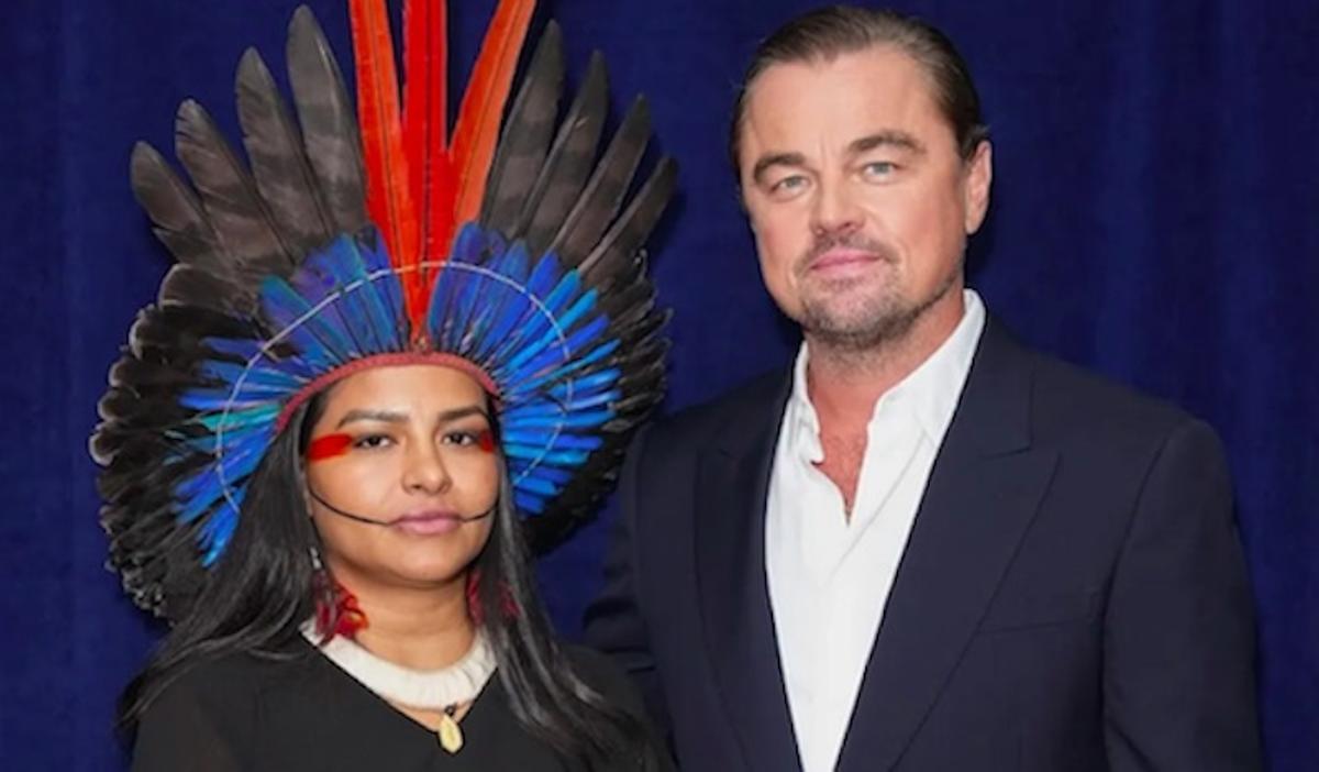 Leonardo Dicaprio y la protagonista de 'Yanuni'