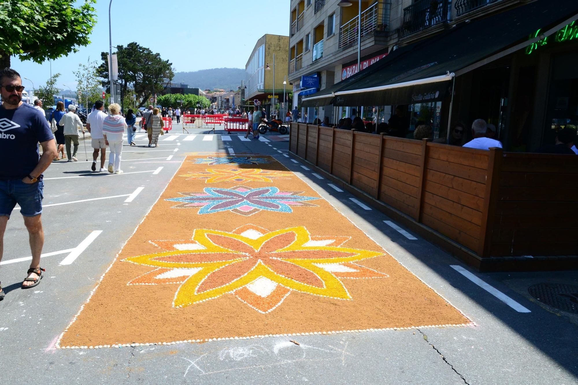 La fiesta de las alfombras florales del Corpus en Bueu (III)