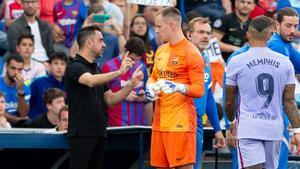 El Ter Stegen más emotivo: Daremos lo máximo por Xavi