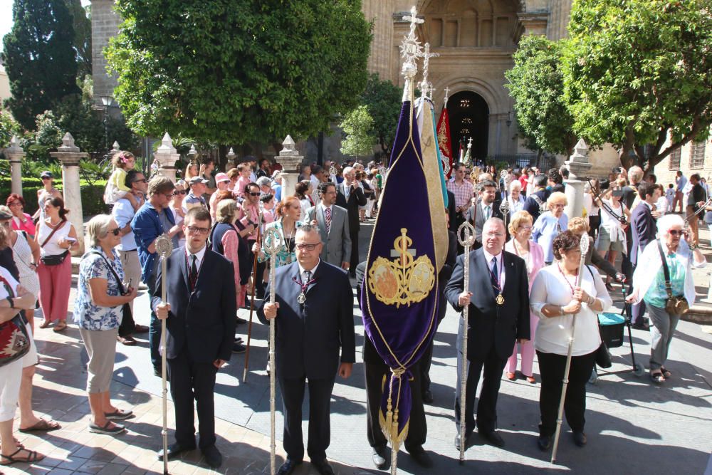 Procesión del Corpus en Málaga de 2018