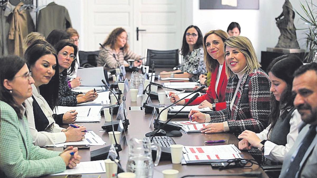 Sesión constitutiva de la Comisión de Lucha Contra la Violencia de Género de la Federación Española de Municipios y Provincias (FEMP).