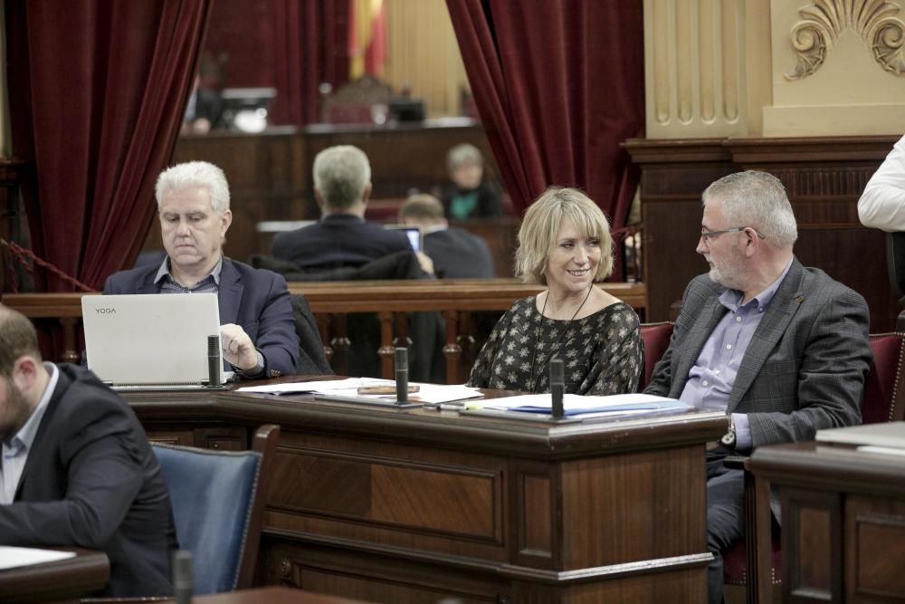 Pleno del Parlament del día 18 de febrero de 2020