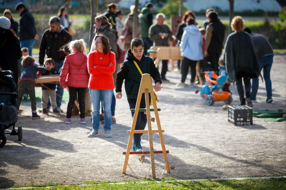 Sant Sebastià se acerca a los niños con la fiesta de sa Riera