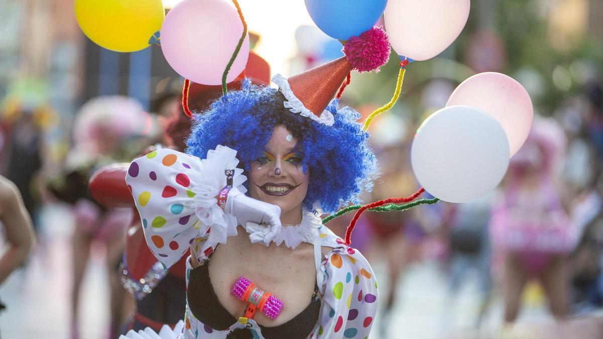 Imagen del defile del Carnaval de Cabezo de Torres