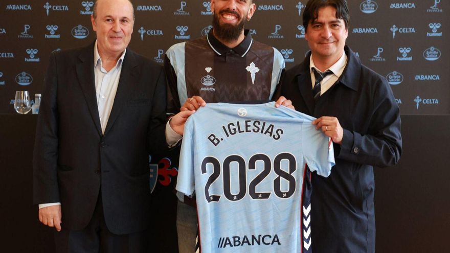 Borja Iglesias: «Estoy feliz, era mi deseo estar aquí y siento que el de todos»