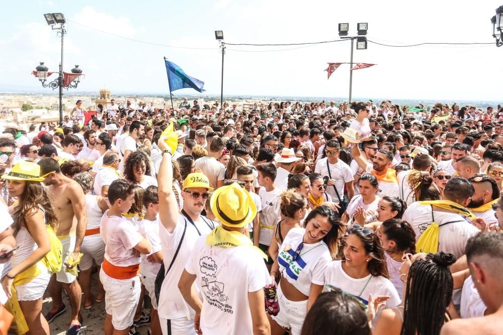 Chupinazo en las fiestas de Callosa de Segura