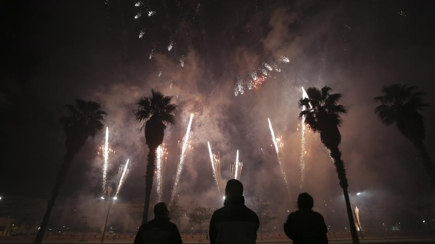 Castillo por el quinto aniversario del reconocimiento de las Fallas por la Unesco