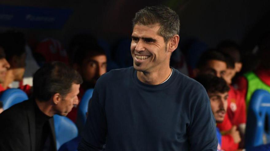 Antonio Hidalgo, antes del duelo contra la Cultural.