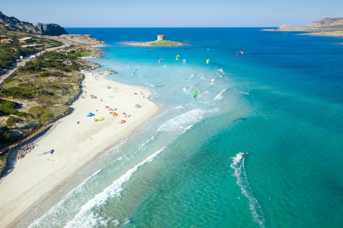 Playa de La Pelosa, Cerdeña