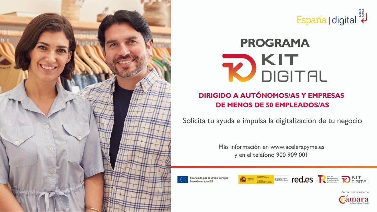 Imagen promocional del Programa Kit Digital. Red.es