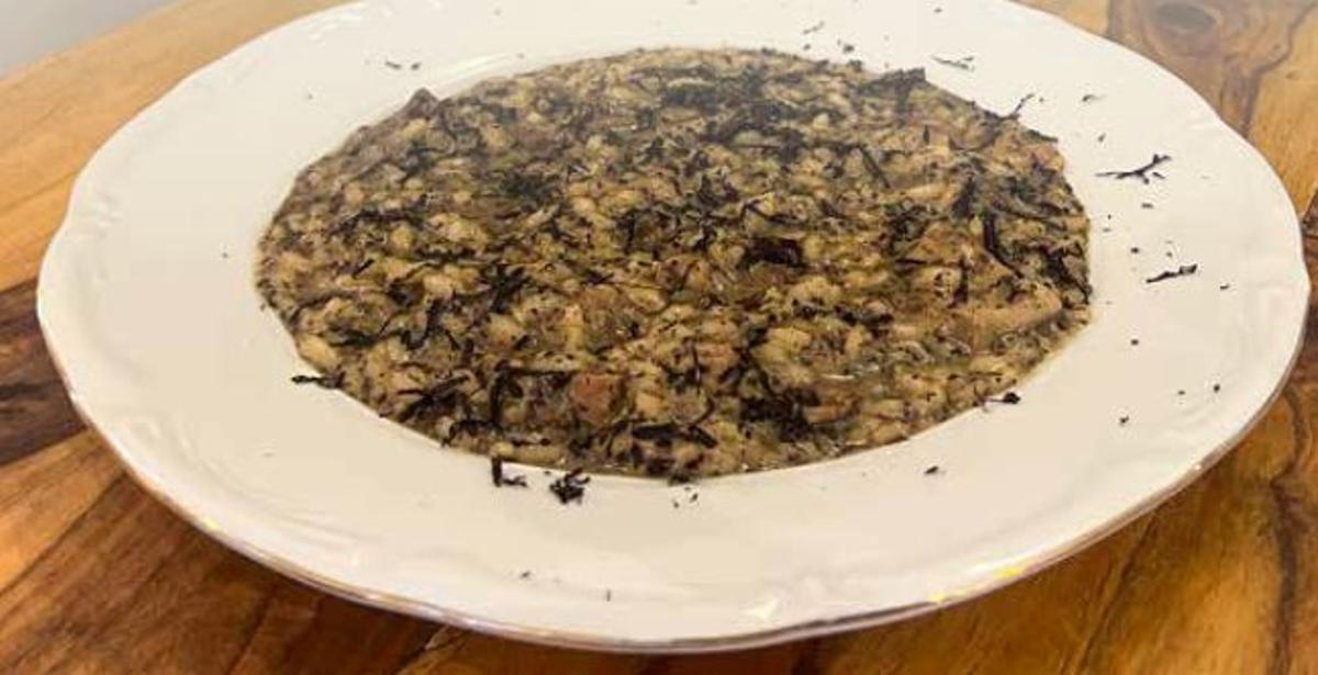Risotto de El Hotel Pacha