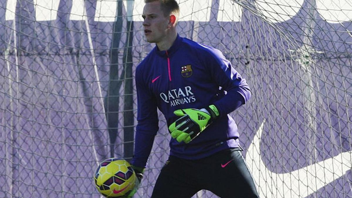 Así se prepara ter Stegen