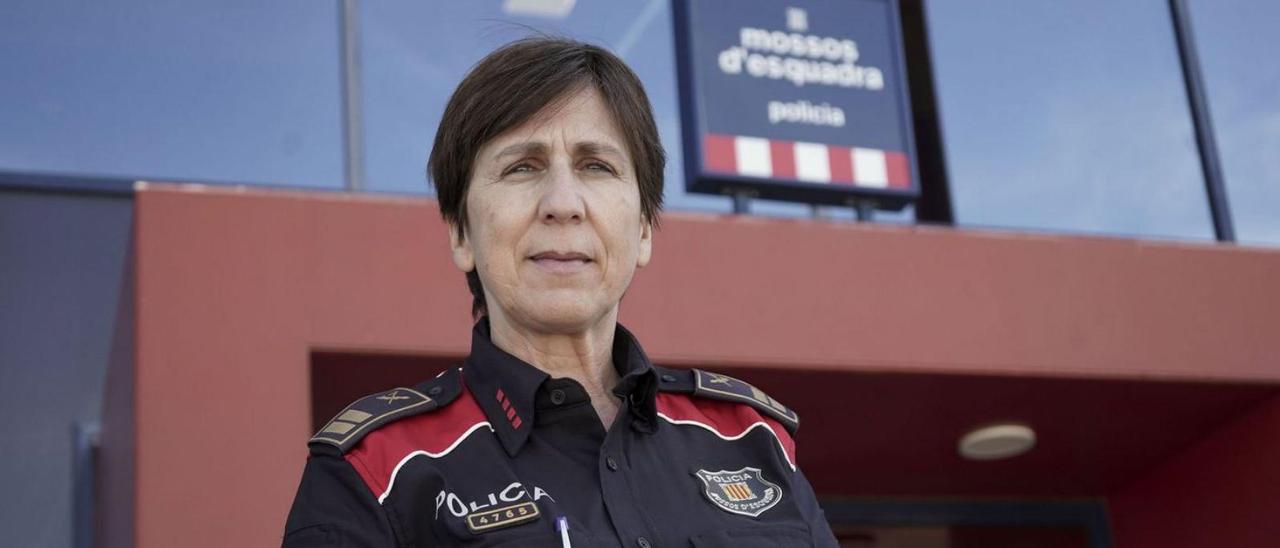 La nova comissària de la regió policial central, Alícia Moriana | MIREIA ARSO