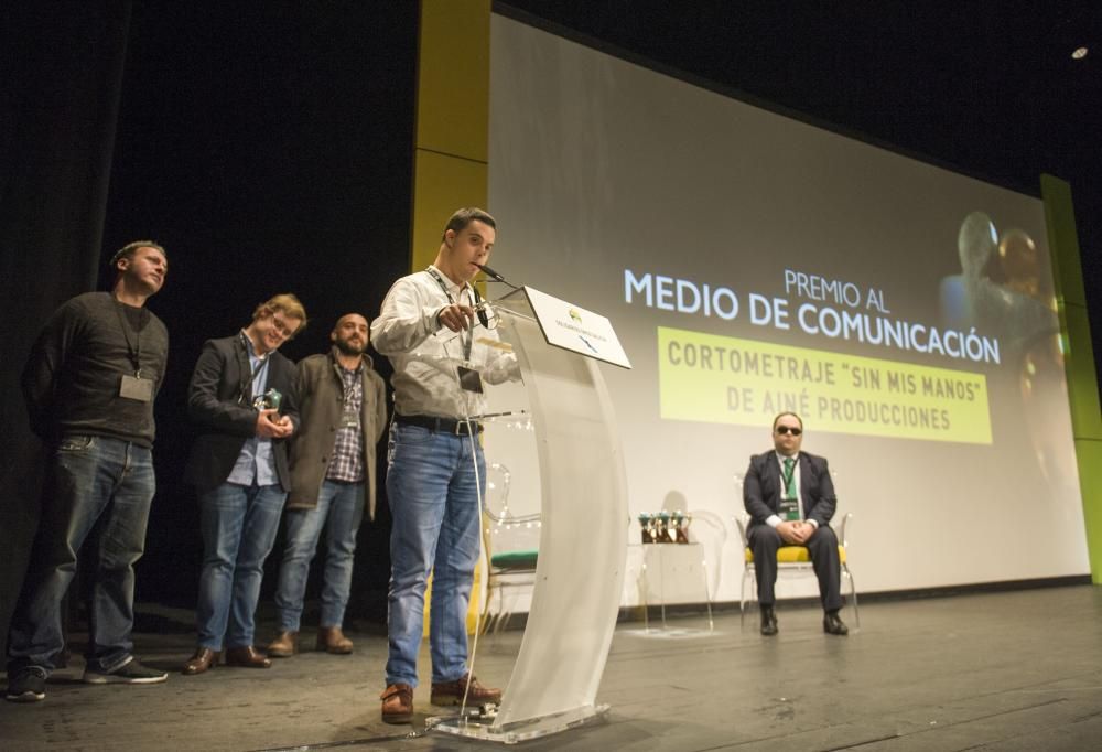 La ONCE premia en A Coruña la solidaridad gallega