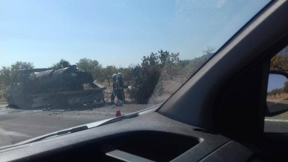 Varios heridos en un accidente múltiple en la autopista de Llucmajor
