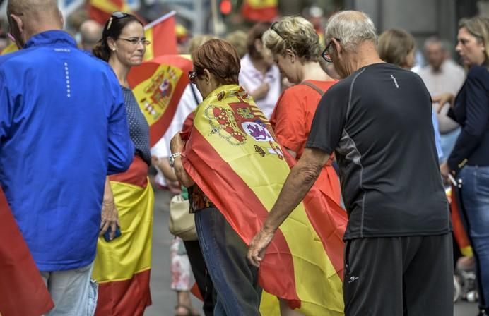 30/09/2017 LAS PALMAS DE GRAN CANARIA. Manifestación contra el 1-0 de San Telmo a Santa Ana. FOTO: J. PEREZ CURBELO