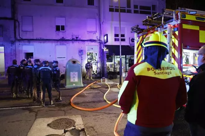 Una persona resulta herida tras una explosión en un edificio de Santiago