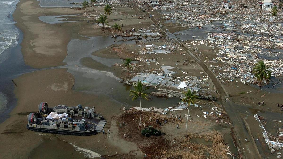 Consecuencias devastadoras de los tsunamis.