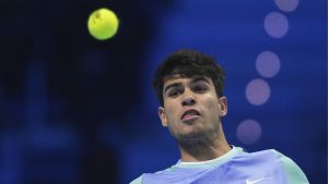 Carlos Alcaraz ha perdido ante Casper Ruud en las ATP Finals de Turín.